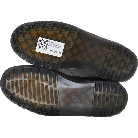 Dr. Martens Zavala White Combat Boot Women's US 7 - Picture 6 of 6